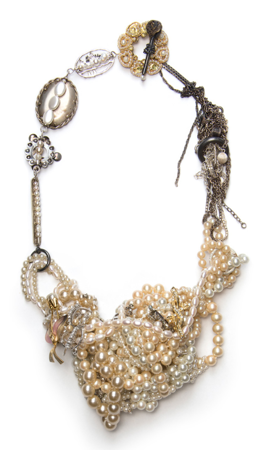 Carolin Denter's Exploding Grandma III Neckpiece from 2017